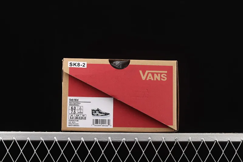 All categories Vans Vans series Vans Mid Vans China Vans Sk8-Mid Quan Zhilong GD Daisy plus velvet China casual sneakers VN0A3WSK8-2